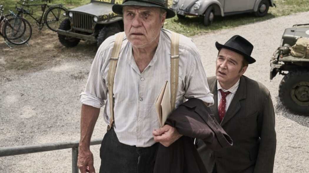 ორი მამაკაცი პიჯაკში  ქართულად -  Two Men in Suits