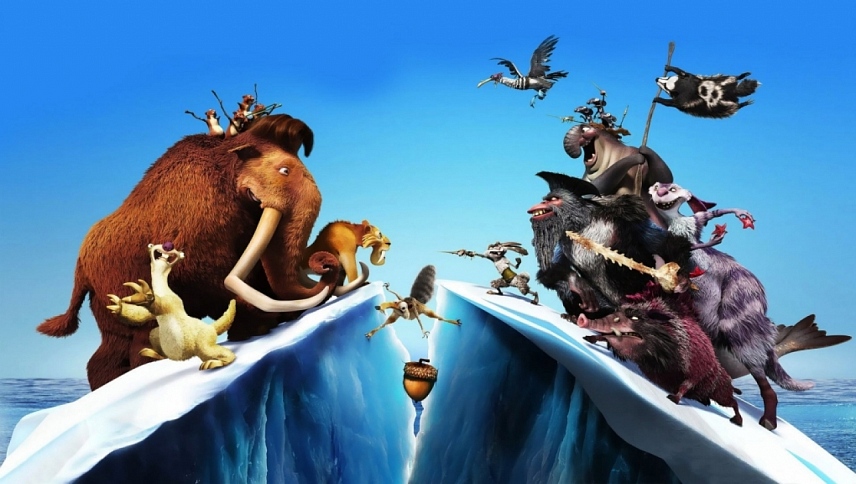 გამყინავარება 4: კონტინენტალური დრეიფი  ქართულად -  Ice Age: Continental Drift