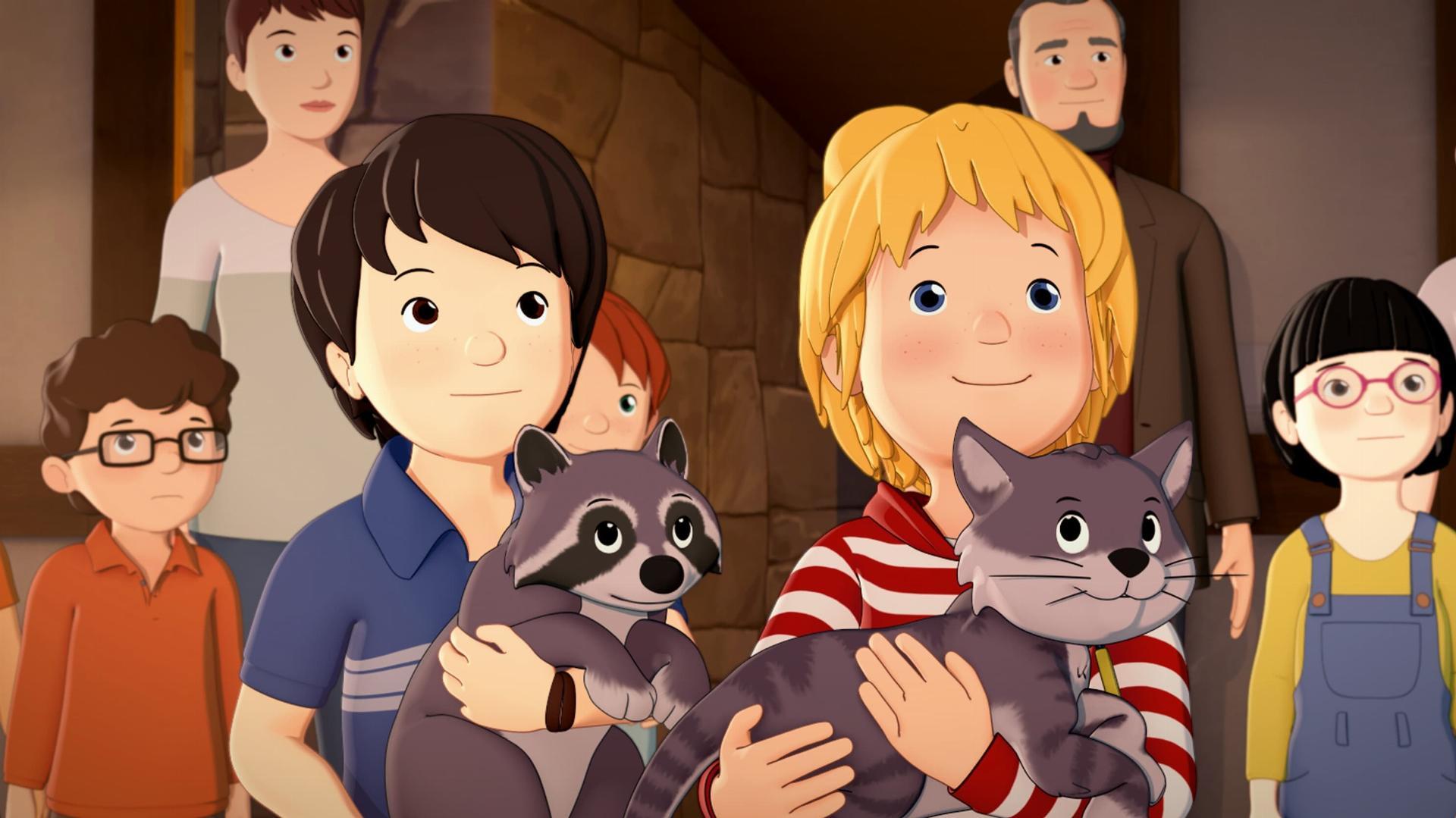 კონი და კატა  ქართულად -  Conni and the Cat