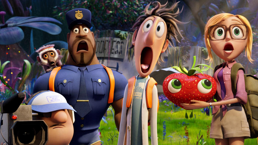 მოღრუბლულობა შესაძლებელია ნალექი გუფთების სახით 2  ქართულად -  Cloudy with a Chance of Meatballs 2