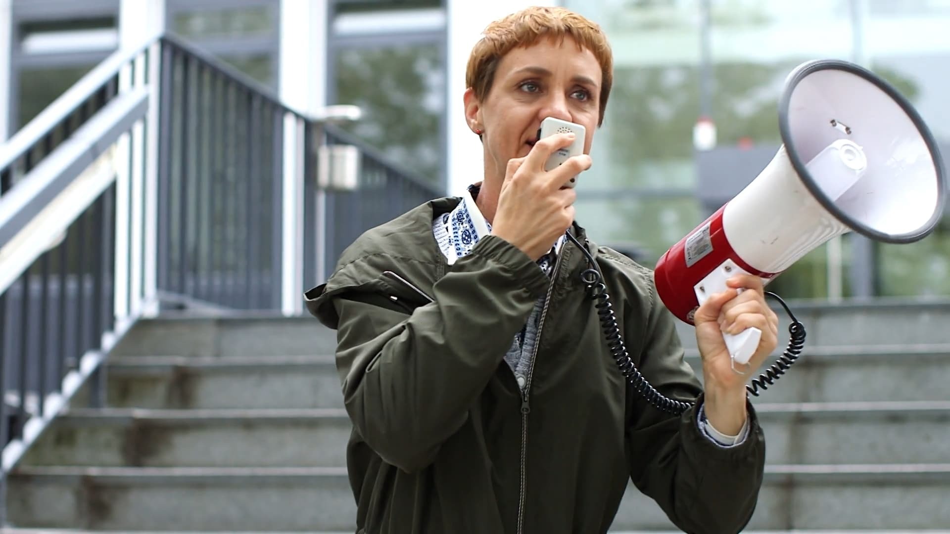 საზღვარი  ქართულად -  Die Grenze