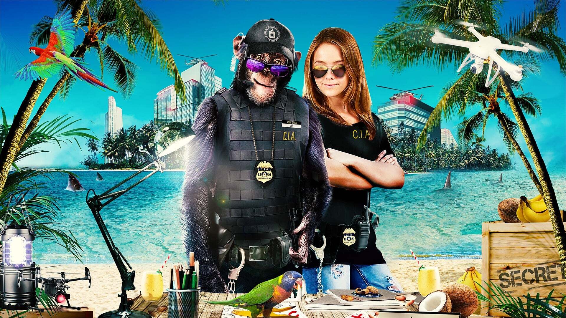 აგენტი მაიმუნი  ქართულად -  C.I.Ape