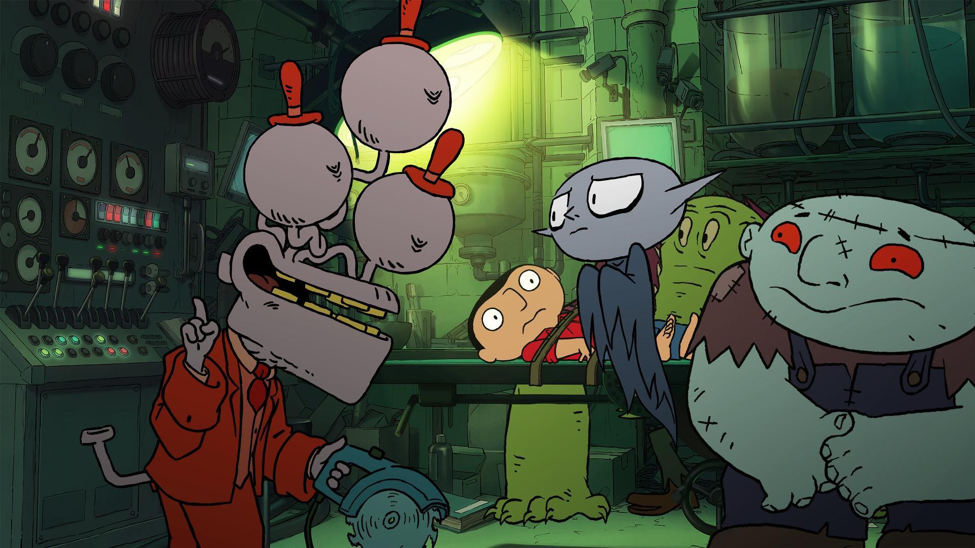 პატარა ვამპირი  ქართულად -  Little Vampire