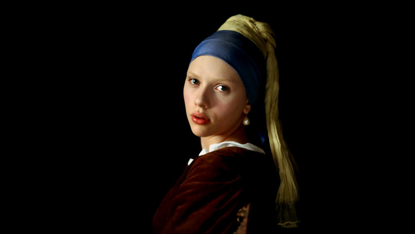გოგონა მარგალიტის საყურით  ქართულად -  Girl with a Pearl Earring
