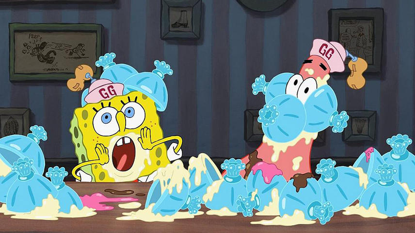 სპანჯბობი ოთკუთხა შარვალი  ქართულად -  The SpongeBob SquarePants Movie