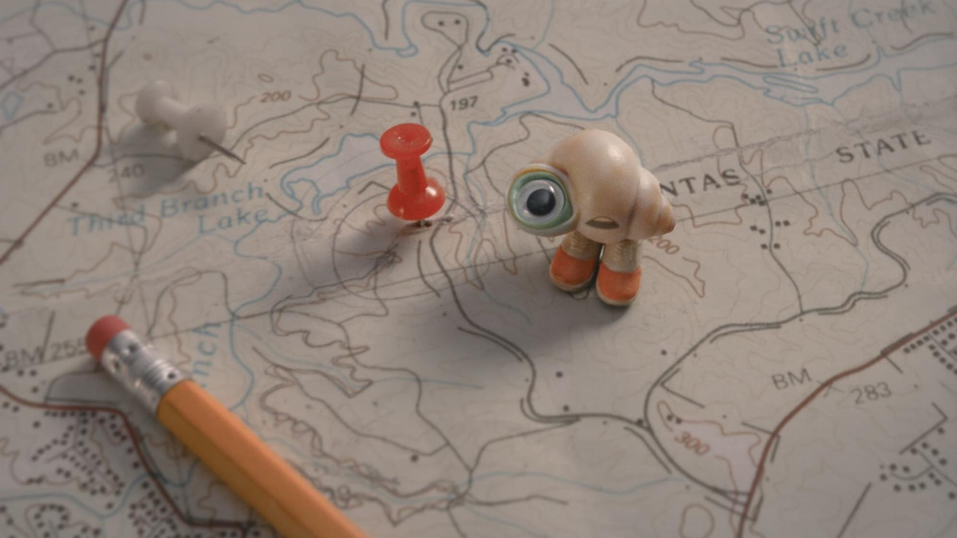 მარსელი, ნიჟარა ფეხსაცმლით  ქართულად -  Marcel the Shell with Shoes On