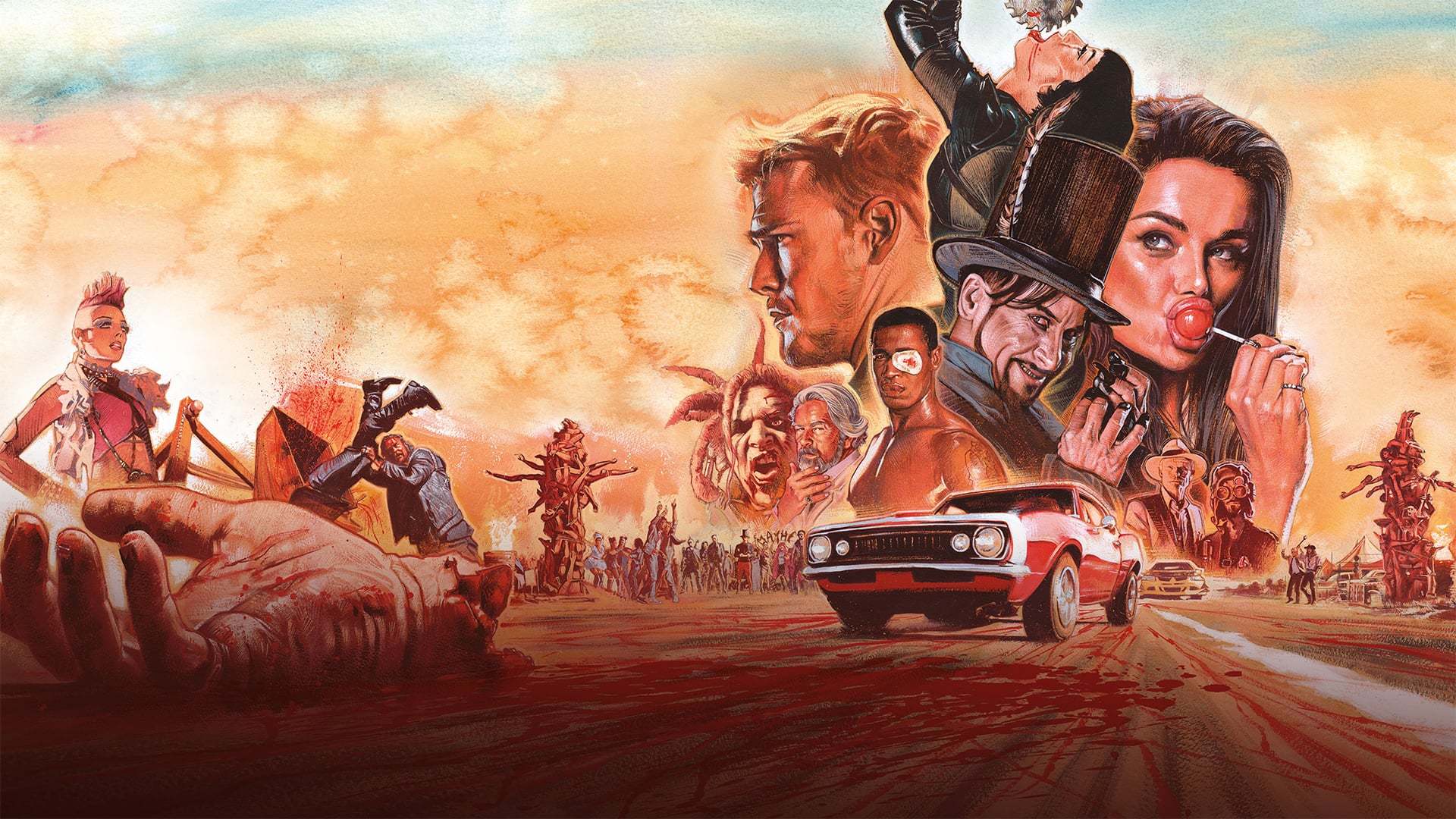 სისხლიანი შეჯიბრი  ქართულად -  Blood Drive