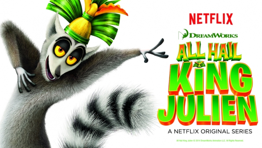 გაუმარჯოს მეფე ჯულიენს  ქართულად -  All Hail King Julien