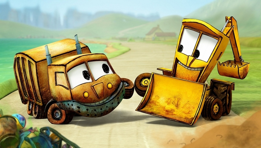 მავნე და ჭუჭყიანი შოუ  ქართულად -  The Stinky amp Dirty Show