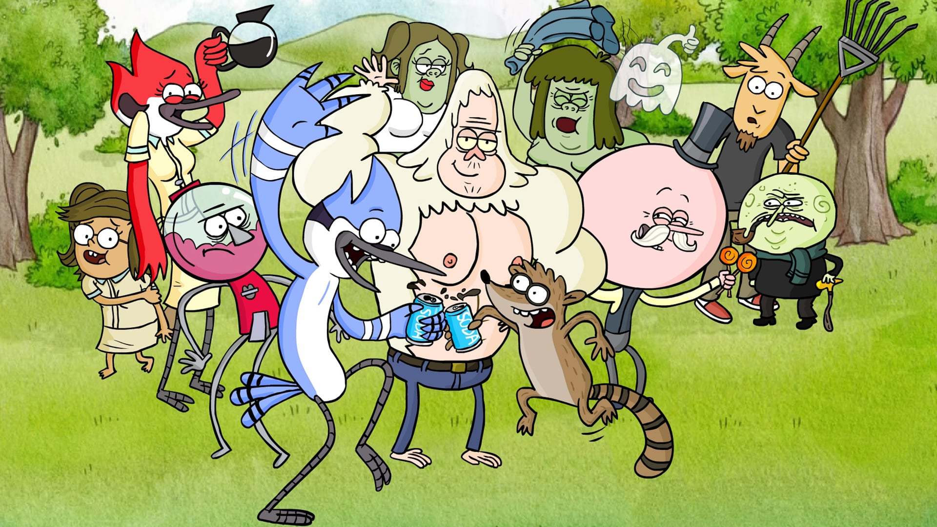 ჩვეულებრივი შოუ  ქართულად -  Regular Show