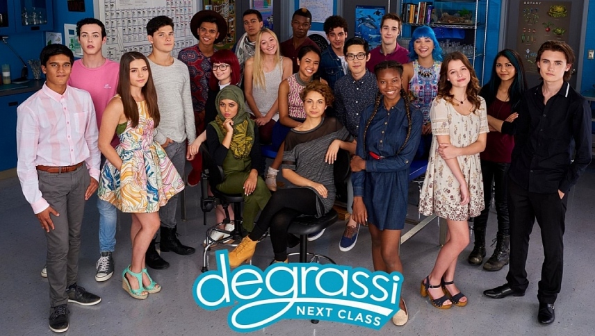 დეგრასი: შემდეგი კლასი  ქართულად -  Degrassi: Next Class