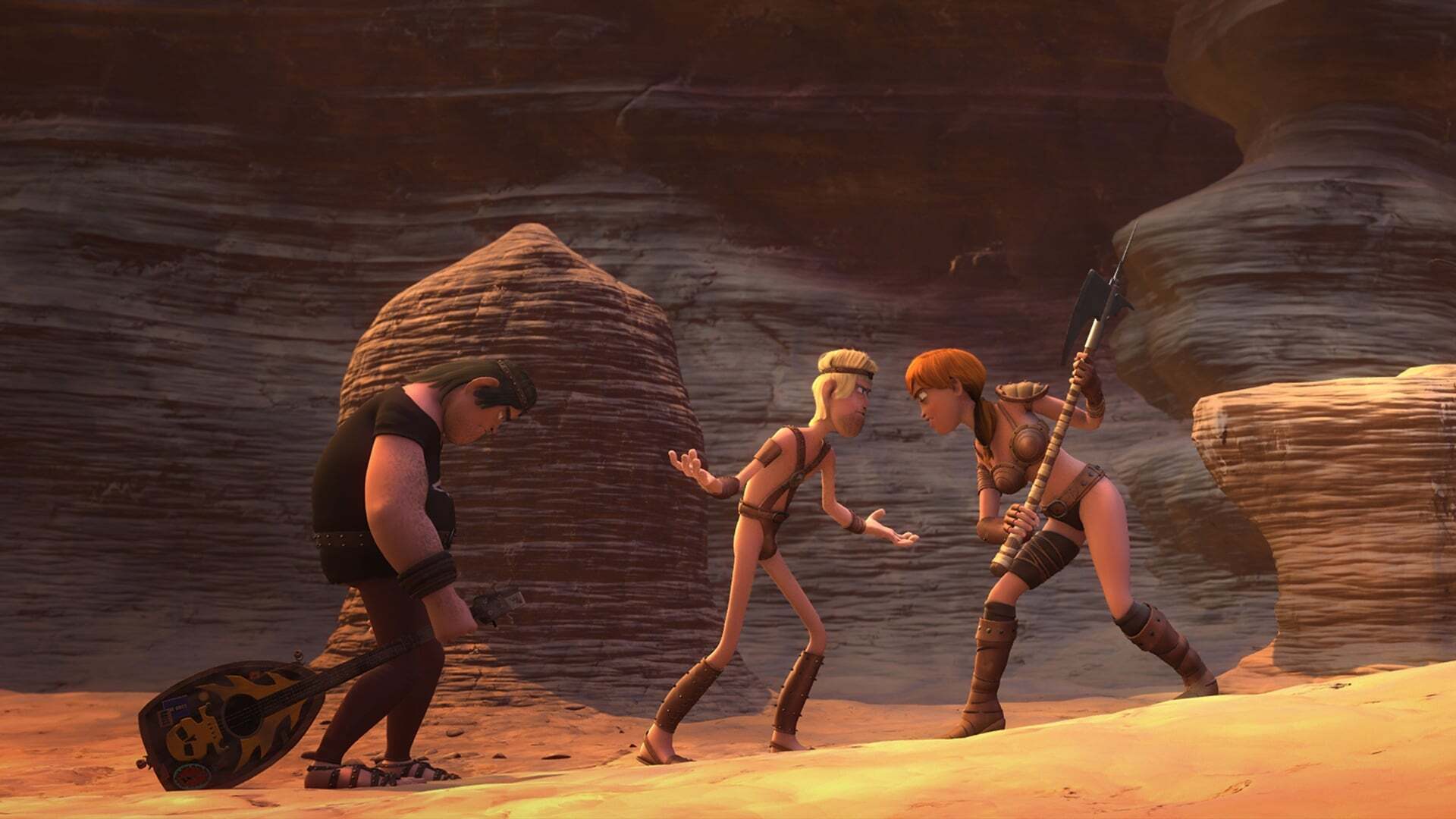 რონალი ბარბაროსი  ქართულად -  Ronal the Barbarian