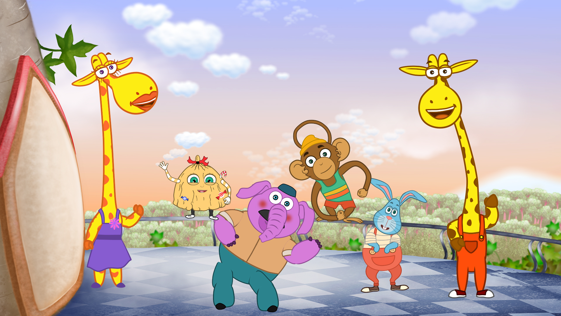 ჟირაფი ჟოზე - სიმღერები