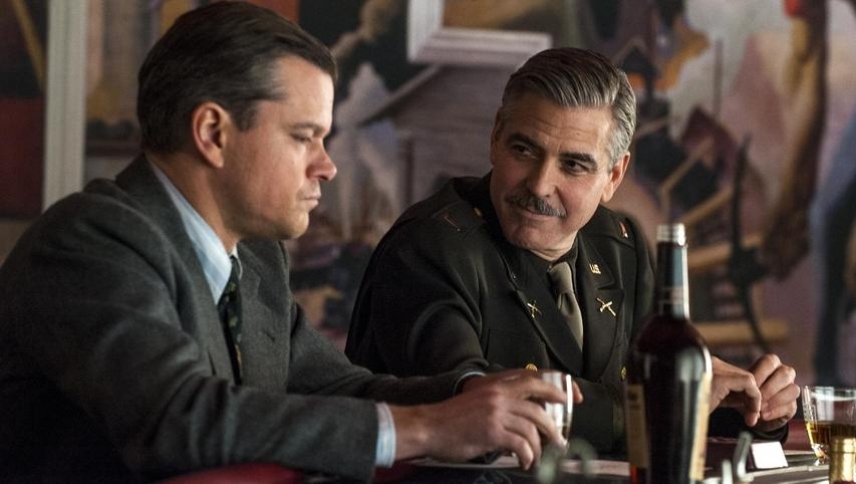 მონუმენტების მცველები  ქართულად -  The Monuments Men
