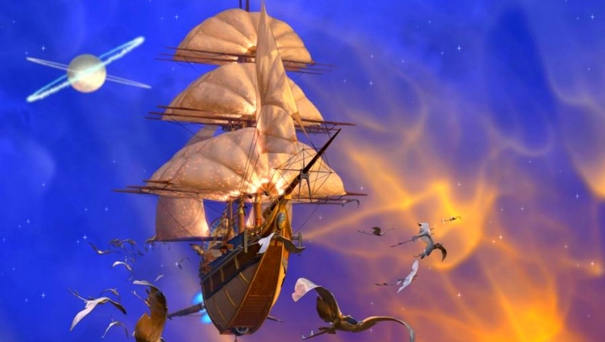 განძის პლანეტა  ქართულად -  Treasure Planet