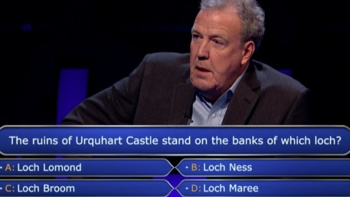 Who Wants to Be A Millionaire: The Million Pound Question