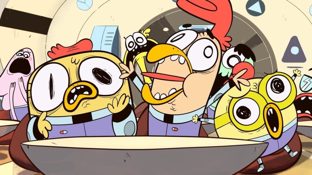 Space Chickens in Space  ქართულად -  Космические цыплята в космосе