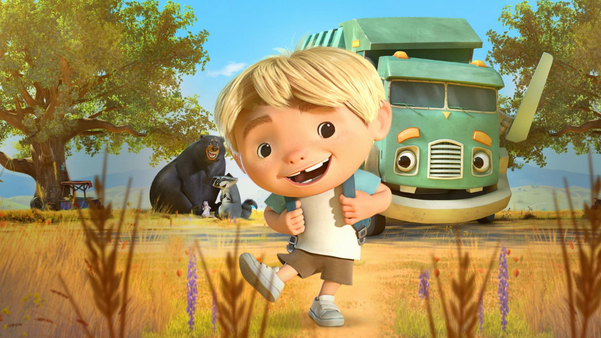 Trash Truck  ქართულად -  Мусоровозик