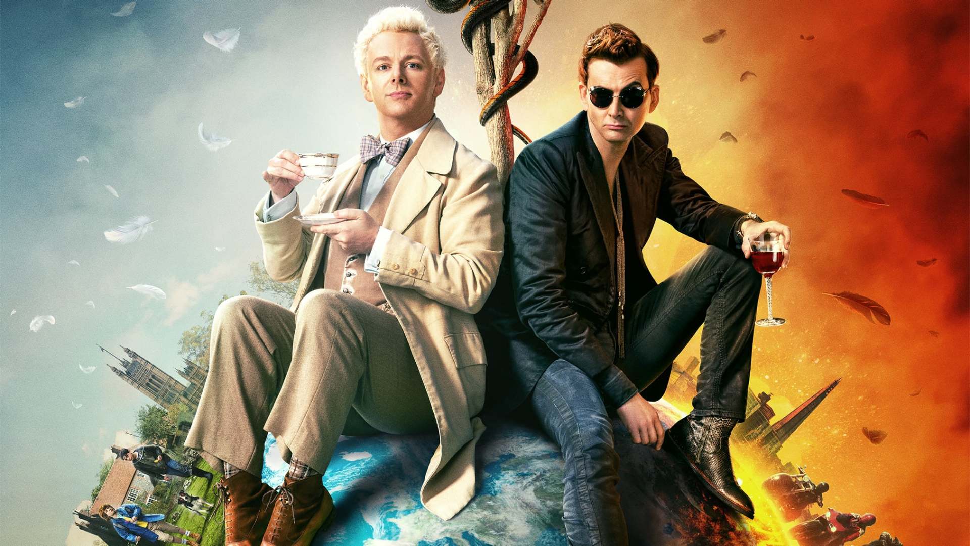 კარგი ნიშნები  ქართულად -  Good Omens