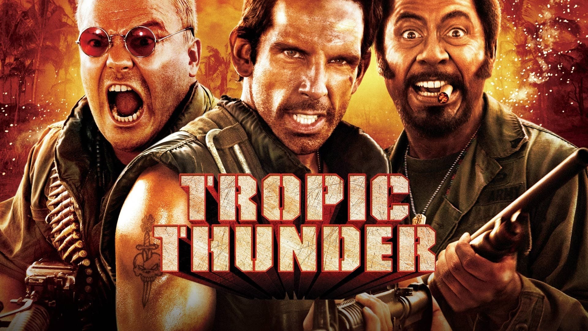ტროპიკული ქარიშხალი  ქართულად -  Tropic Thunder
