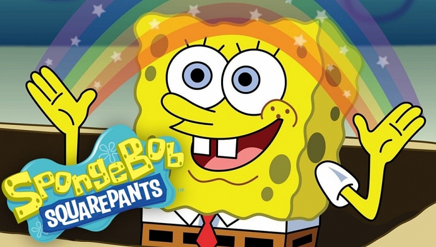 სპანჯბობი - კვადრატული შარვალი  ქართულად -  SpongeBob SquarePants