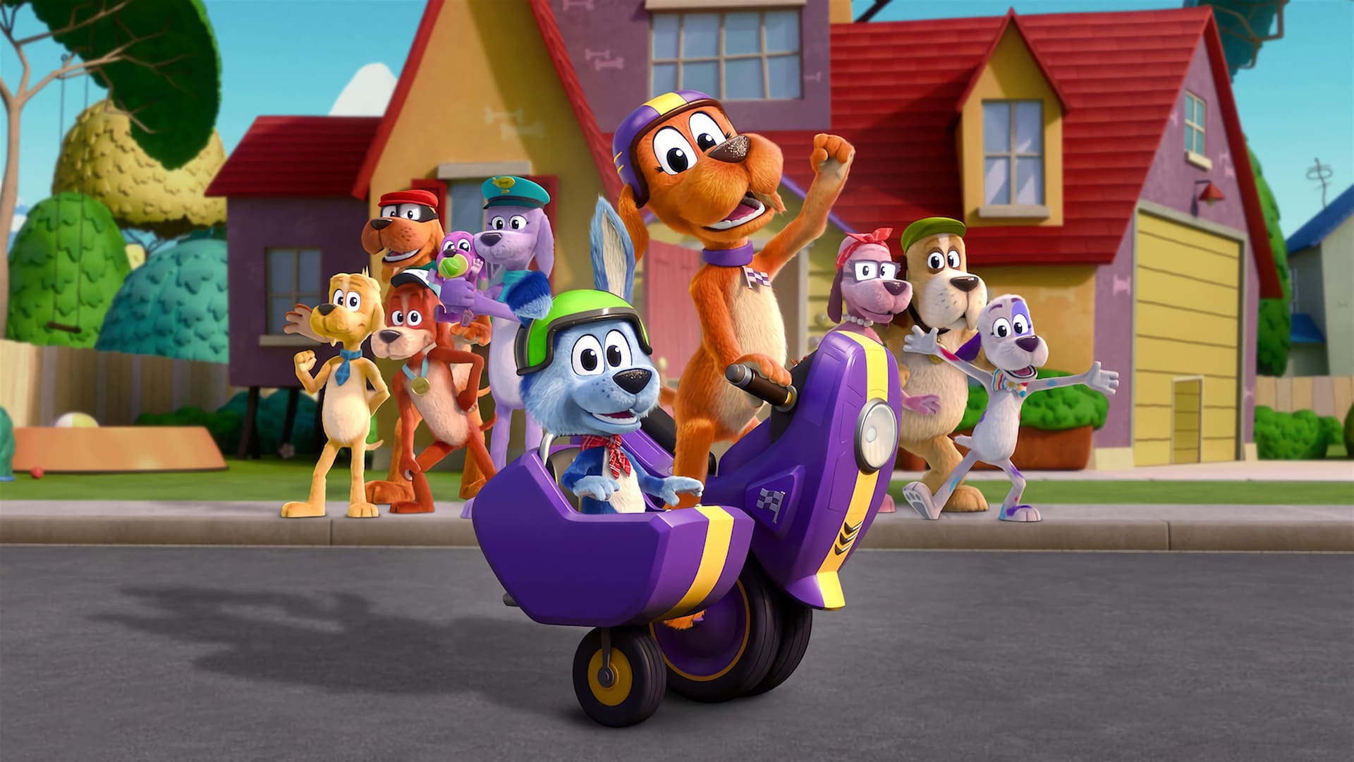 Go, Dog, Go  ქართულად -  Вперед, вперед!