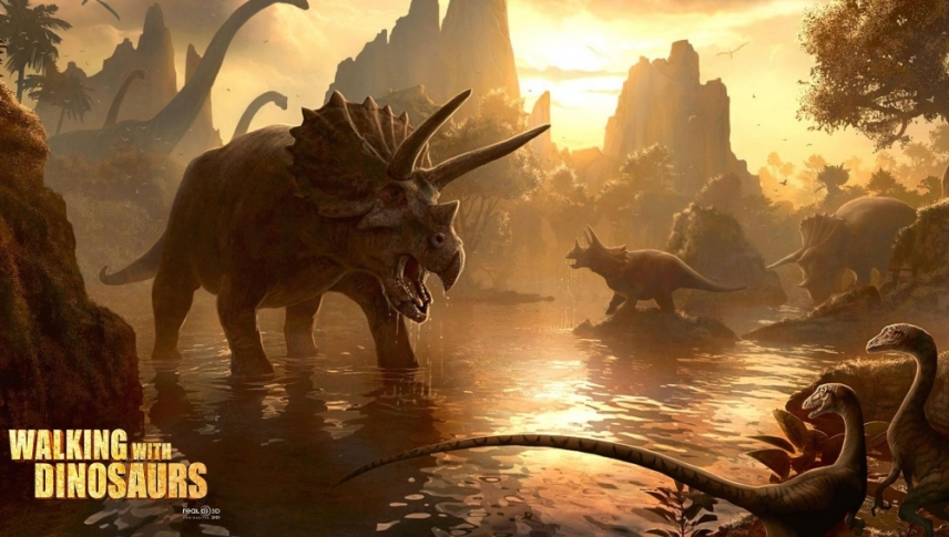 გასეირნება დინოზავრებთან ერთად 3D  ქართულად -  Walking with Dinosaurs 3D