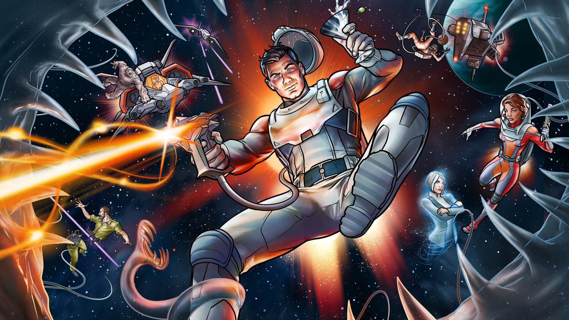 არჩერი  ქართულად -  Archer