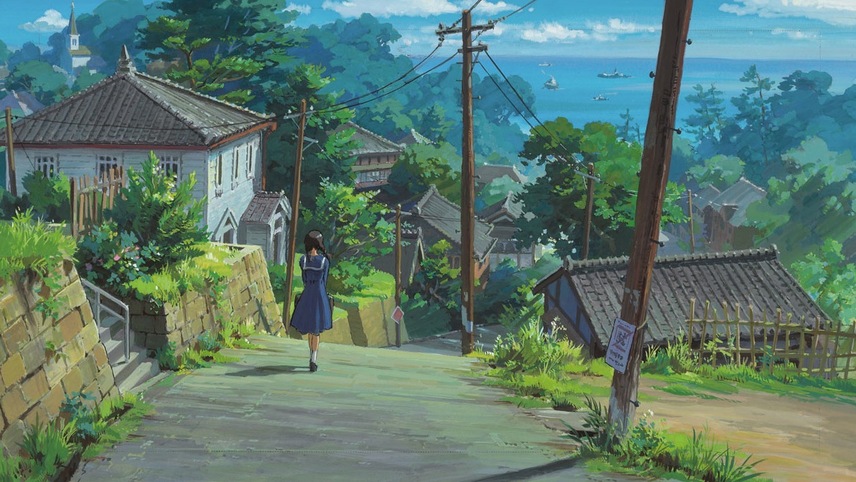 კოკურიკოს ფერდობიდან  ქართულად -  From Up on Poppy Hill