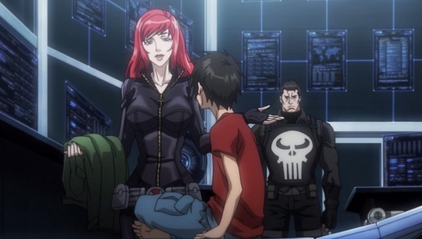 შურისმაძიებლები: შავი ქვრივი და დამსჯელი  ქართულად -  Avengers Confidential: Black Widow amp Punisher