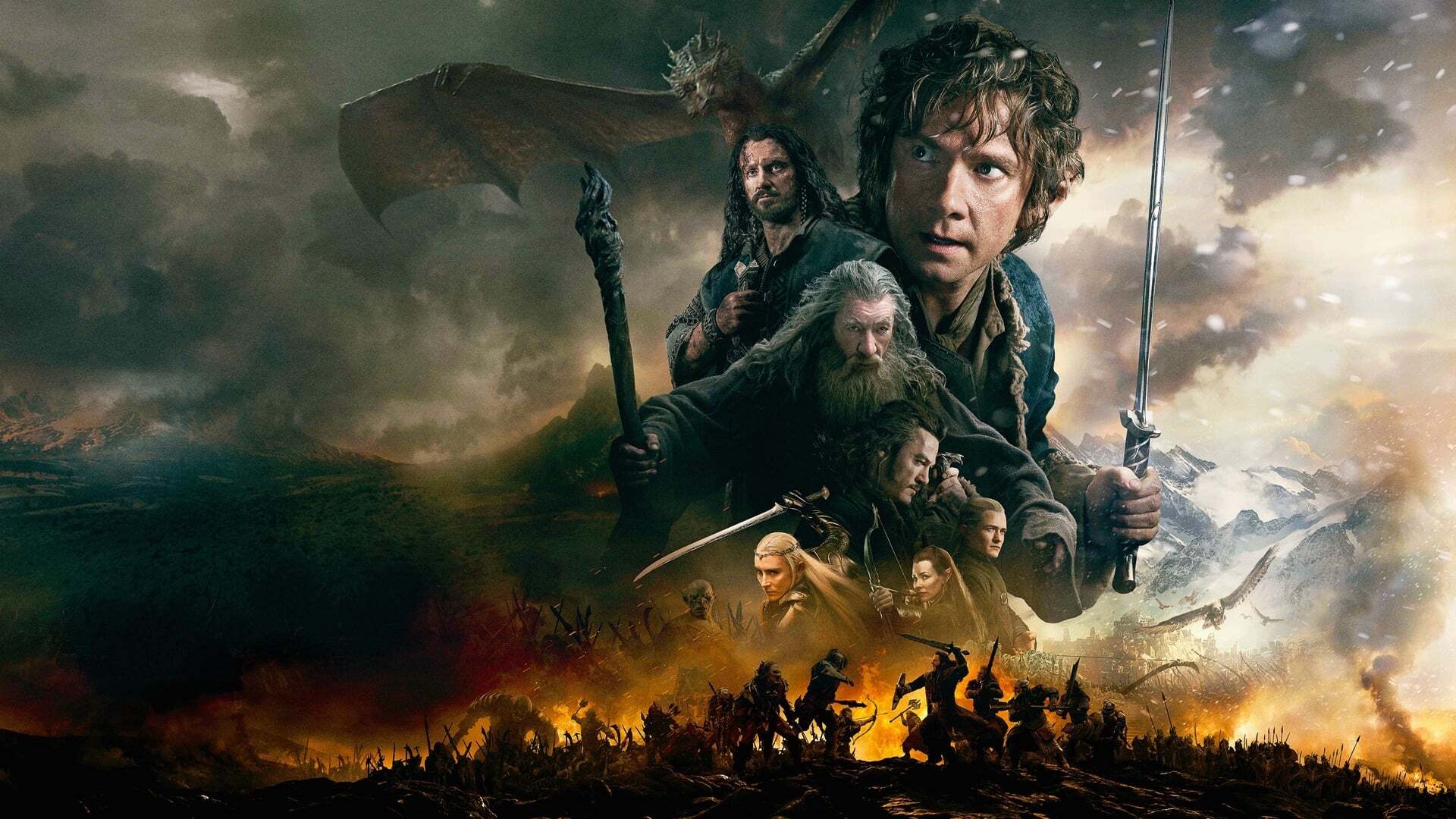 ჰობიტი: ხუთი არმიის ბრძოლა  ქართულად -  The Hobbit: The Battle of the Five Armies
