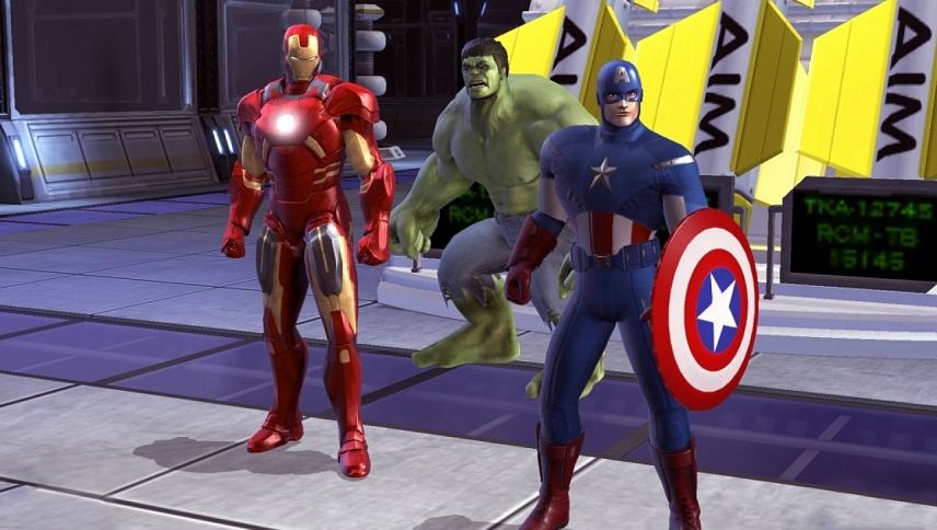 რკინის კაცი და კაპიტანი ამერიკა  ქართულად -  Iron Man and Captain America: Heroes United