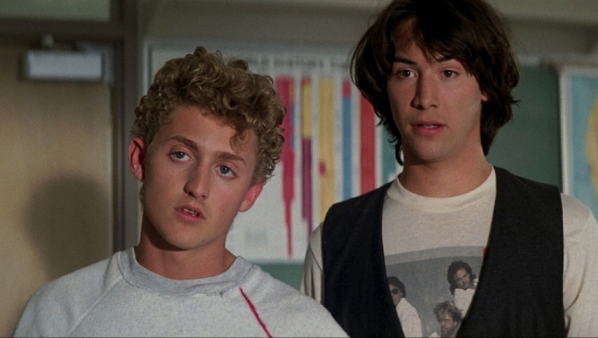 ბილის და ტედის იდეალური თავგადასავალი  ქართულად -  Bill amp Teds Excellent Adventure