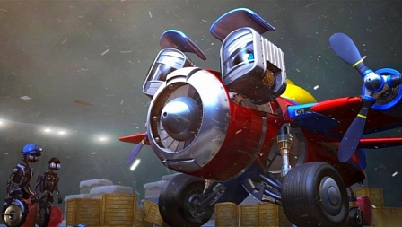 აერომანქანები  ქართულად -  Sky Force 3D