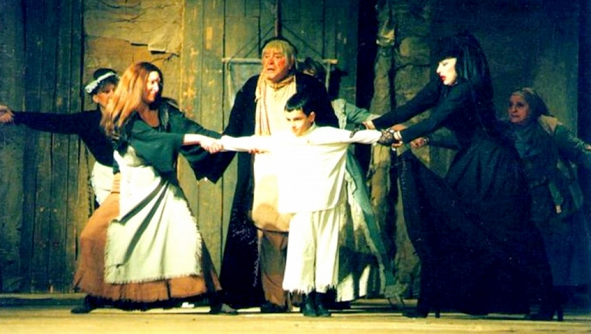 კავკასიური ცარცის წრე  ქართულად -  The Caucasian Chalk Circle