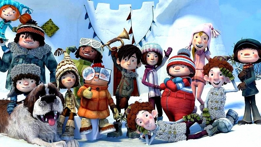 ბრძოლა თოვლის მეშვეობით  ქართულად -  Snowtime!