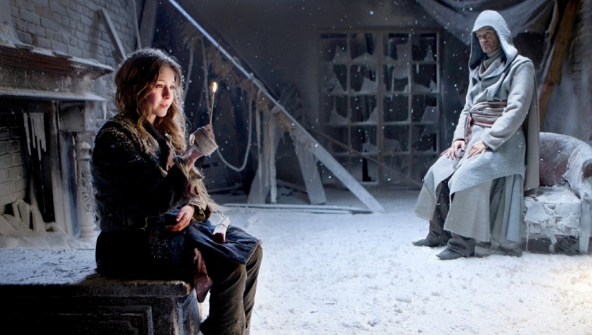 გოგონა ასანთით  ქართულად -  Das Mädchen mit den Schwefelhölzern