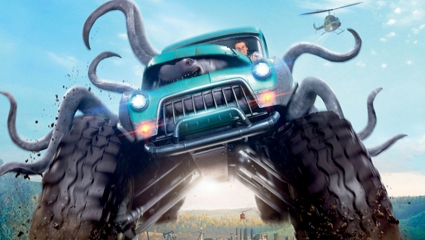 მონსტრი მანქანები  ქართულად -  Monster Trucks