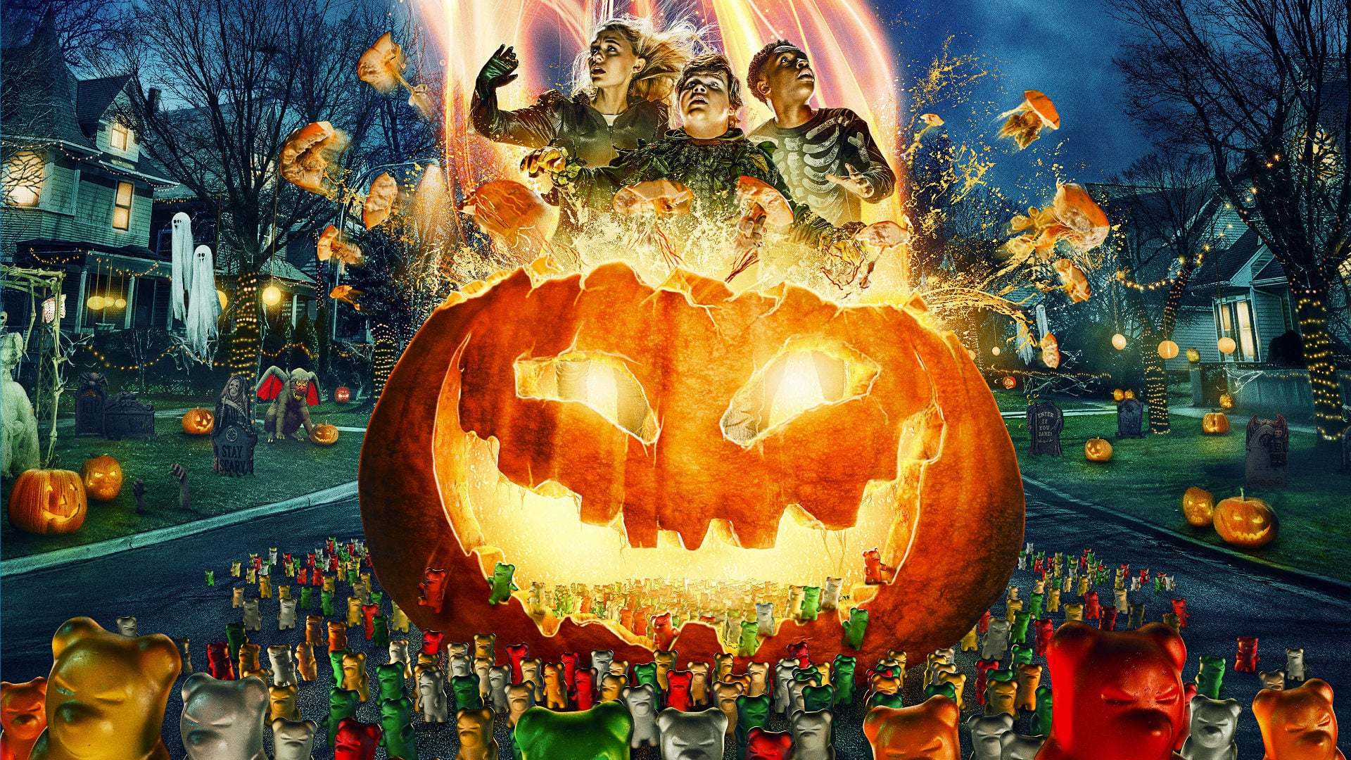 ბურძგლები: ხმაურიანი ჰელოუინი  ქართულად -  Goosebumps 2: Haunted Halloween