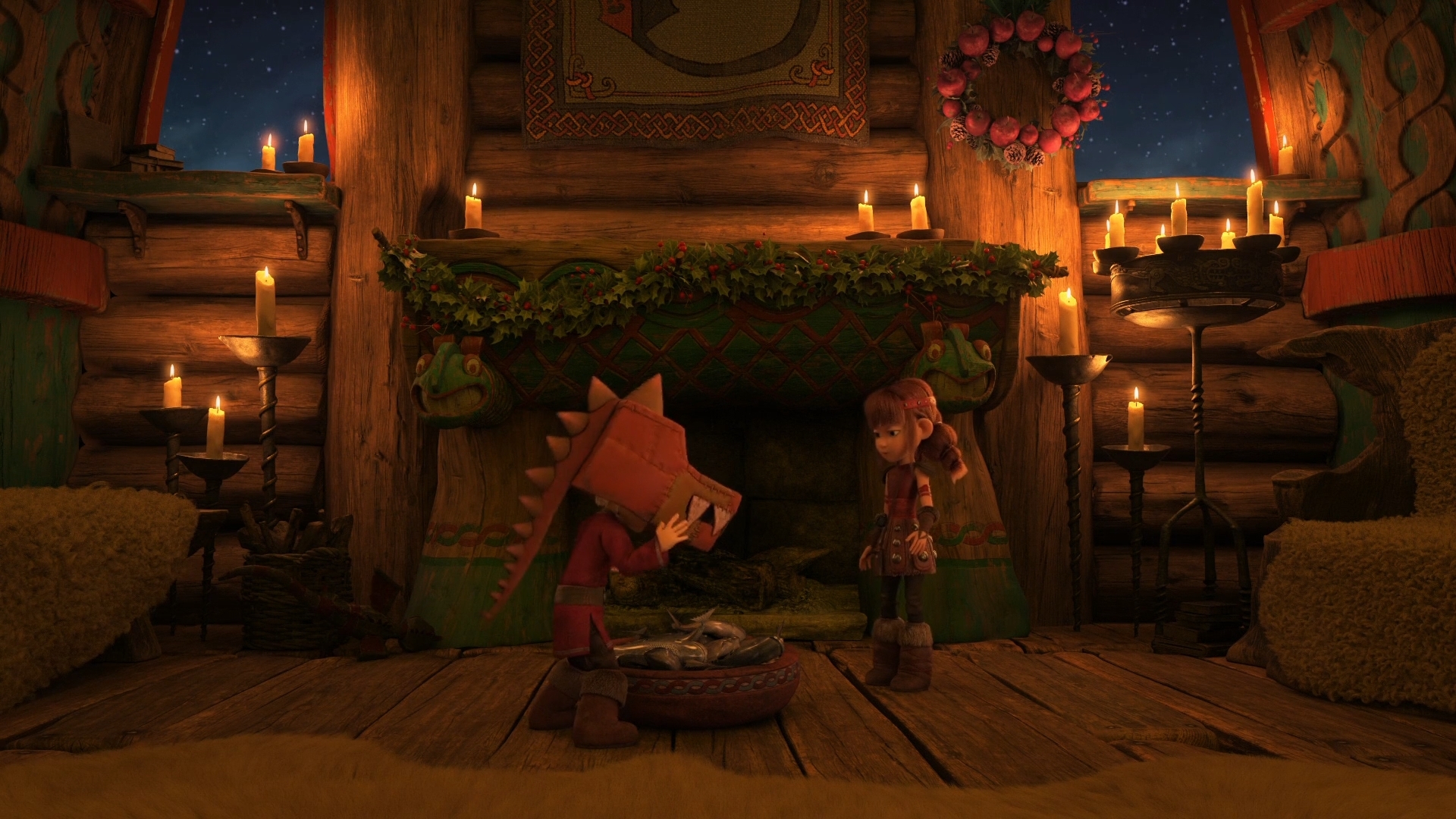 როგორ მოვარჯულოთ დრაკონი 3  ქართულად -  How to Train Your Dragon: Snoggletog Log