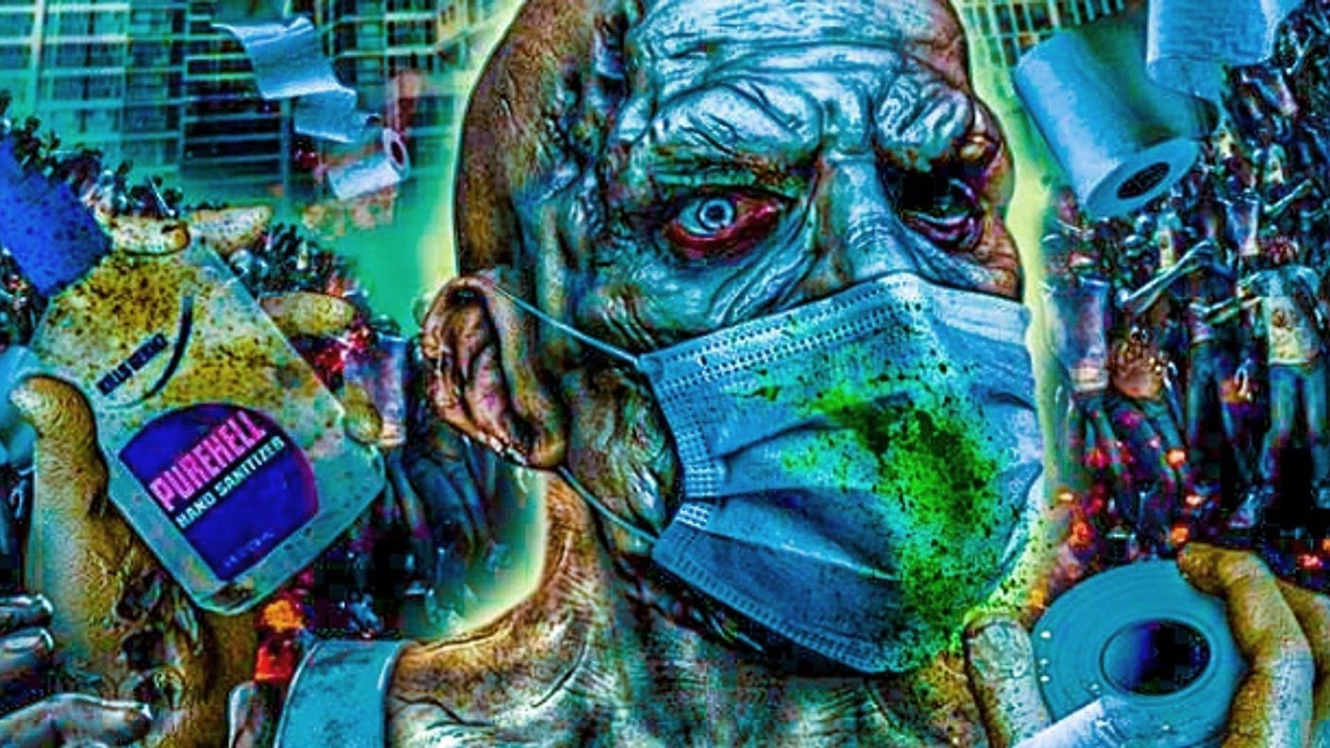 კორონა ზომბები  ქართულად -  Corona Zombies