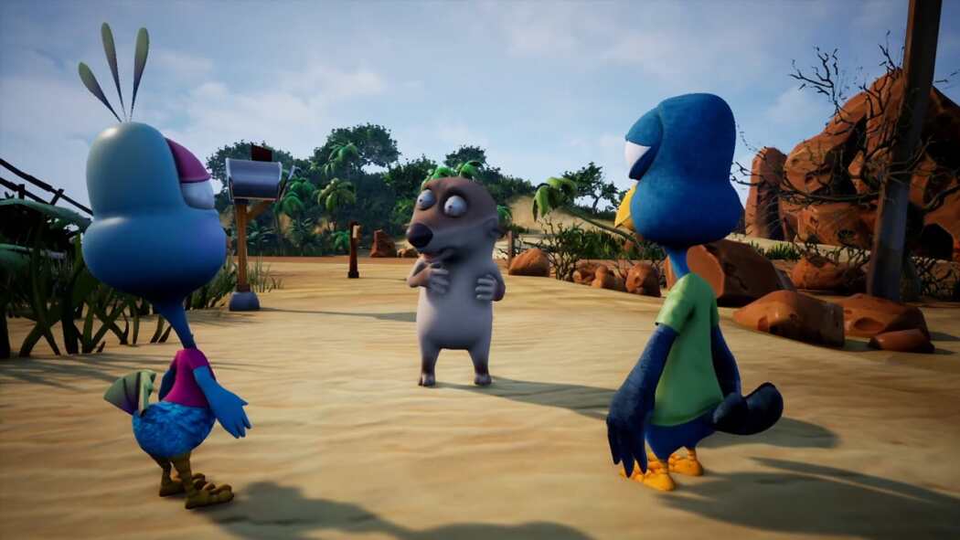 შეშლილი ჩიტები  ქართულად -  Crazy Birds