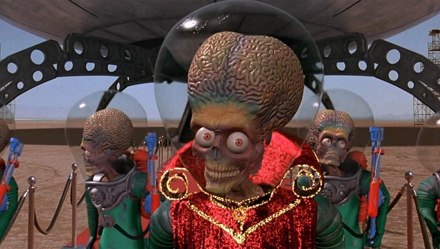 მარსი გვიტევს!  ქართულად -  Mars Attacks!
