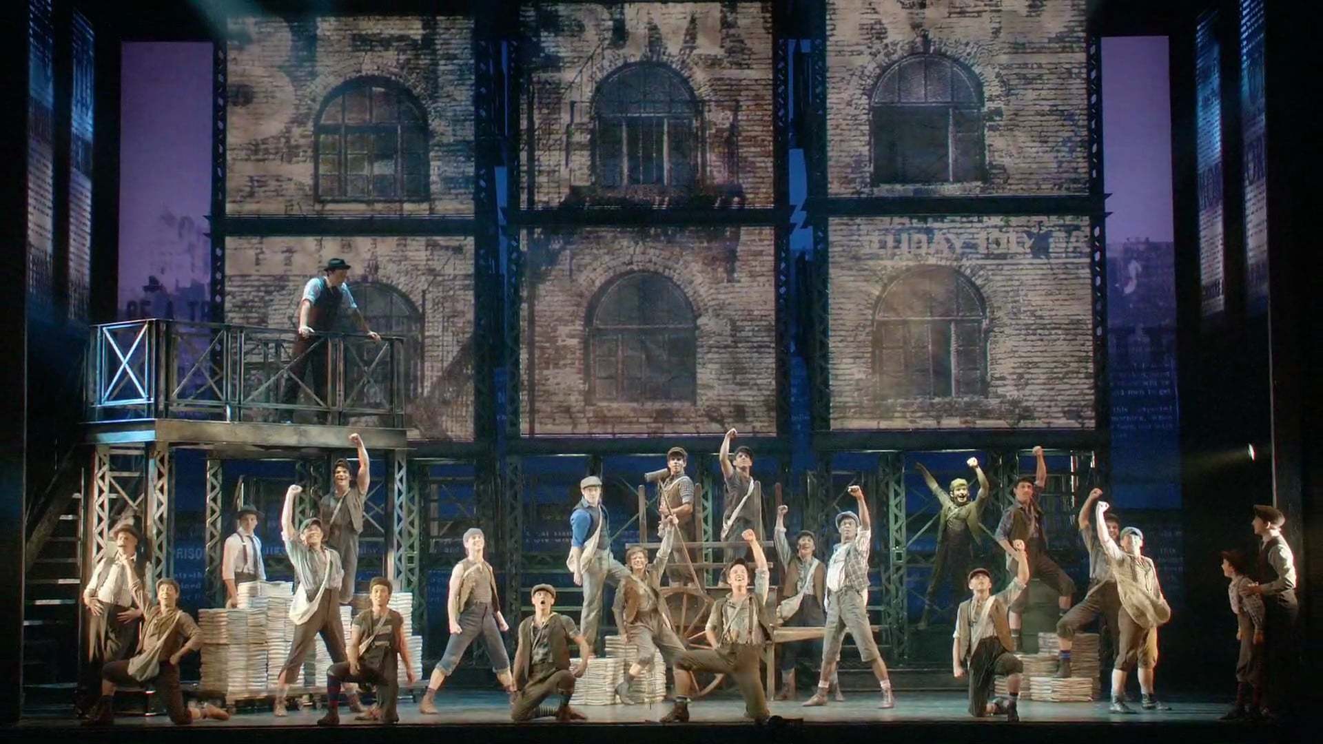 დისნეის ამბები: ბროდვეი  ქართულად -  Disneys Newsies: The Broadway Musical!