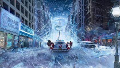 მოჩვენებებზე მონადირეები  ქართულად -  Ghostbusters: Frozen Empire