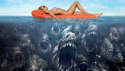 პირანიები  ქართულად -  PIRANHA 3D
